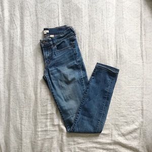 Jcrew Stretch Medium Wash Jeans